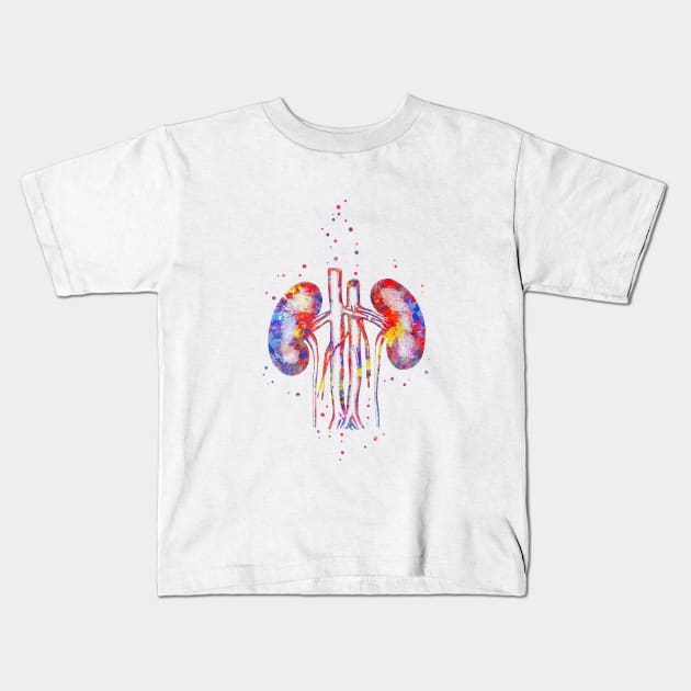 Kidney Kids T-Shirt by RosaliArt